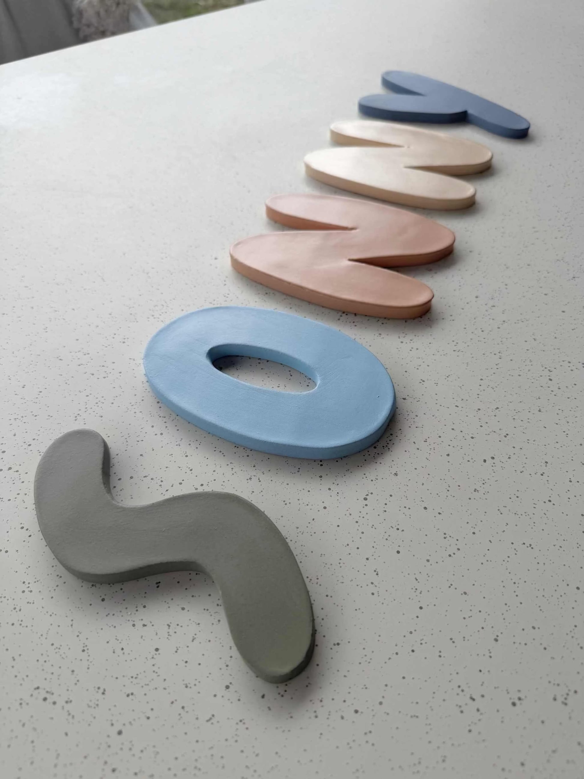 Nursery wall décor Custom Clay Name Sign Handmade Personalized Bedroomnursery wall décor looking for something a little more special than a printed name sign? Our personalised clay letters are made one at a time in our studio, giving ePippi CeramicsPippi Ceramicsnursery wall décor