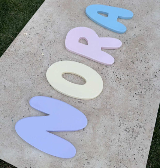 Custom Handmade Clay Name Sign Personalized Nursery Kids Room Wall DecCreate a personalized nursery kids room wall decor with a Custom Handmade Clay Name Sign crafted in the signature PIPPI Ceramics font. Each letter is individually hapippi ceramicsPippi CeramicsPippi Ceramicsnursery kids room wall decor