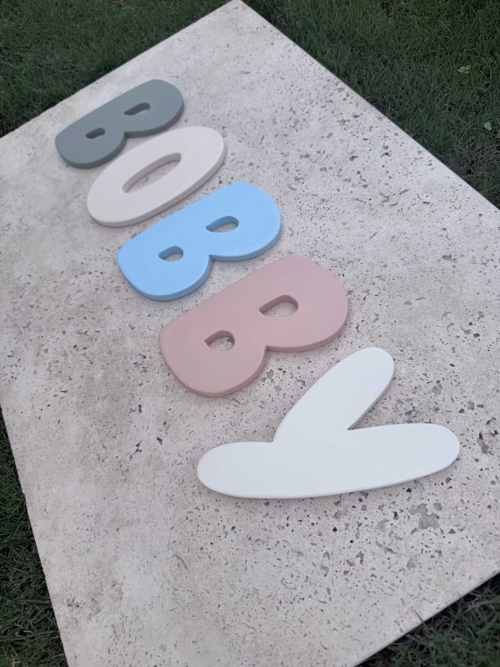Handmade Ceramic Clay Letter Personalised Nursery Wall Letter Pippi CeCreate a personalized space with a handmade ceramic clay letter from Pippi Ceramics. Each ceramic letter is individually handcrafted, glazed, and painted to order, mpippi ceramicsPippi CeramicsPippi CeramicsCeramic