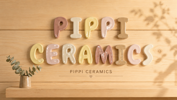 Handmade Ceramic Clay Letter Personalised Nursery Wall Letter Pippi CeCreate a personalized space with a handmade ceramic clay letter from Pippi Ceramics. Each ceramic letter is individually handcrafted, glazed, and painted to order, mpippi ceramicsPippi CeramicsPippi CeramicsCeramic